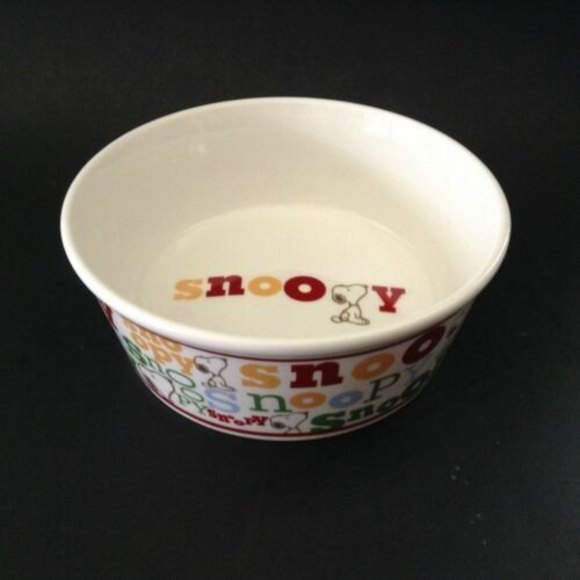 Peanuts Dog New Peanuts Classic Snoopy Snoopy Typography Round Pet